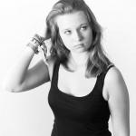 portrait studio à hesperange en noir et blanc