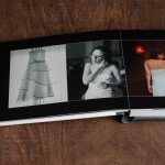 aperçu de la qualité d'impression du livre de mariage original.