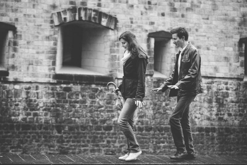 un couple photographié au fort thüngen