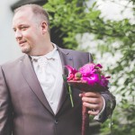 le first-look organisé par le photographe du mariage