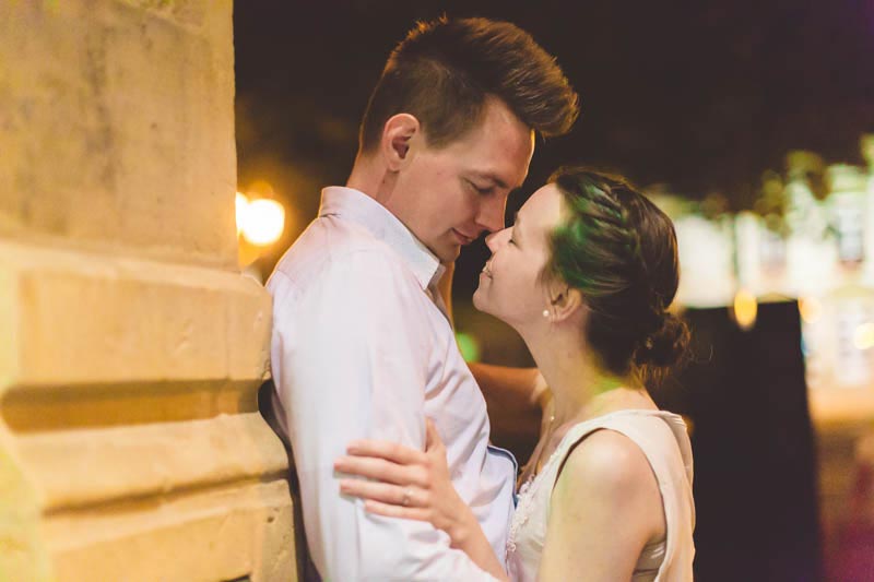 romantic engagement session photo