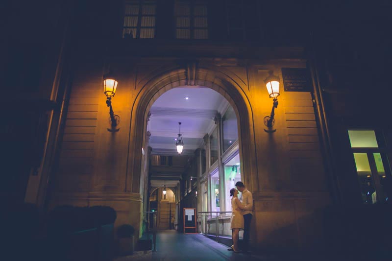 lover photo by night in luxembourg