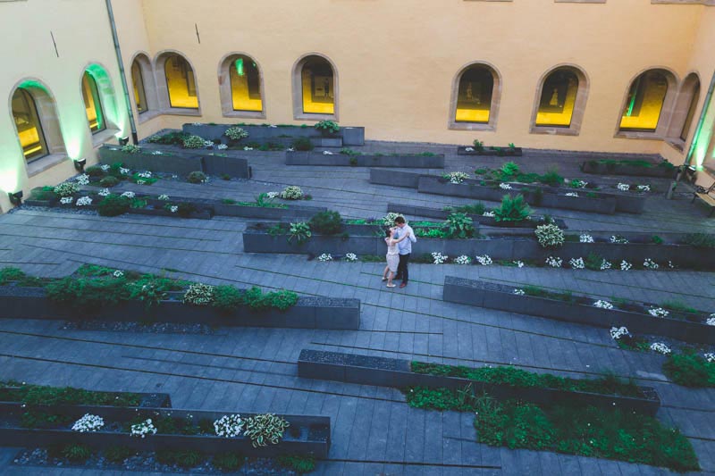 mariage à l'Abbaye de Neumünster
