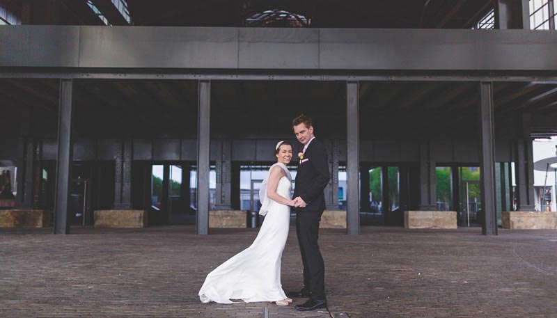 wedding couple shot by the photographer