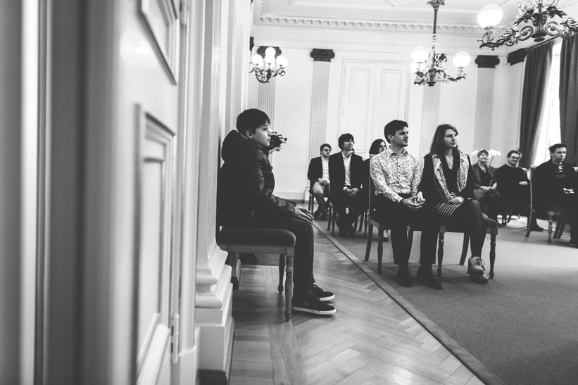 cérémonie civile à l'hotel de ville de luxembourg