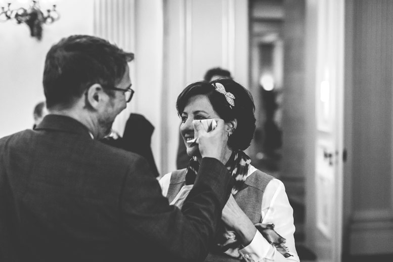 émotion après la cérémonie