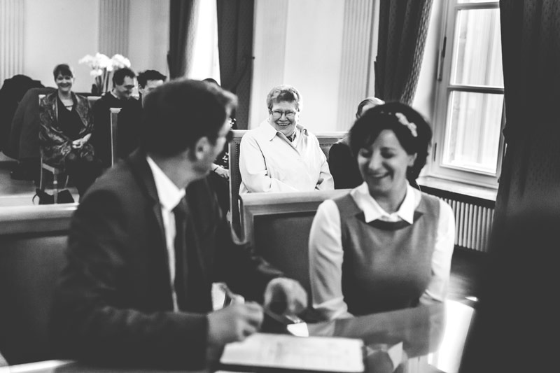 moment drole pendant la cérémonie civile