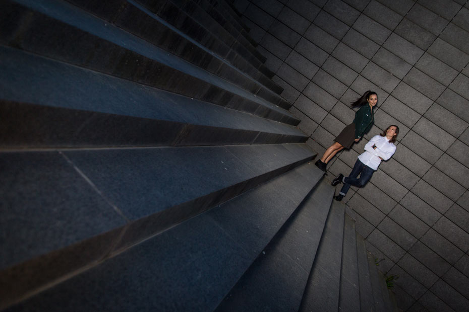 magnifique perspective choisie par le photographe