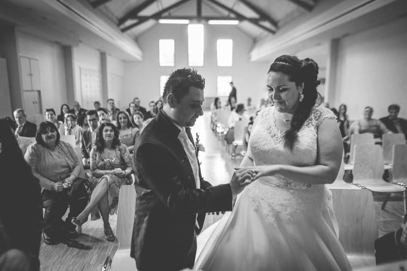 exchanging wedding rings