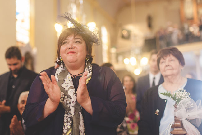 applaudissements lors dun mariage