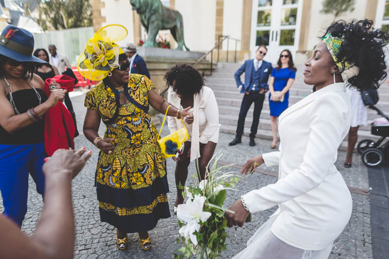 danse de la mariée africaine