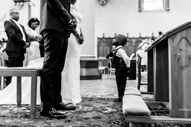 funny moment as kids are mimicing the bride and groom