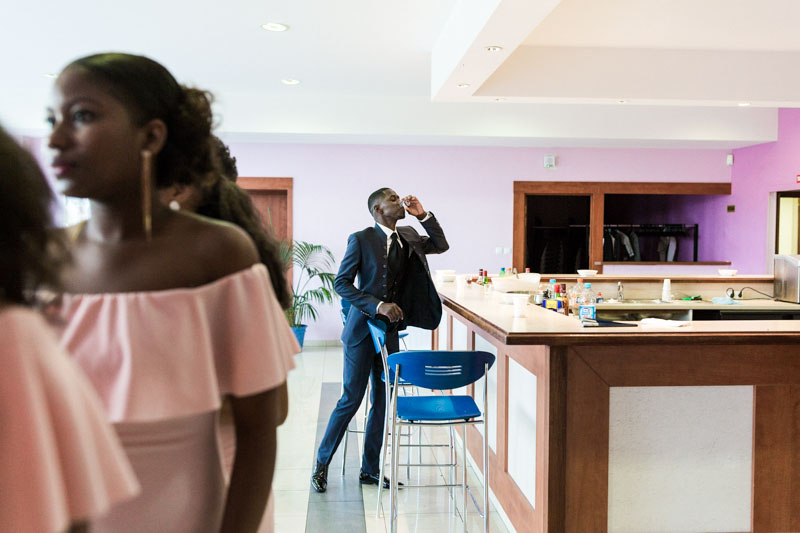 last shot before the party