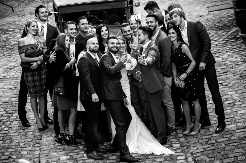 41 photo de groupe en mode selfie