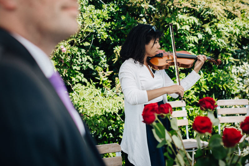 violoniste pour c&eacute;r&eacute;monie laique lors d'un mariage