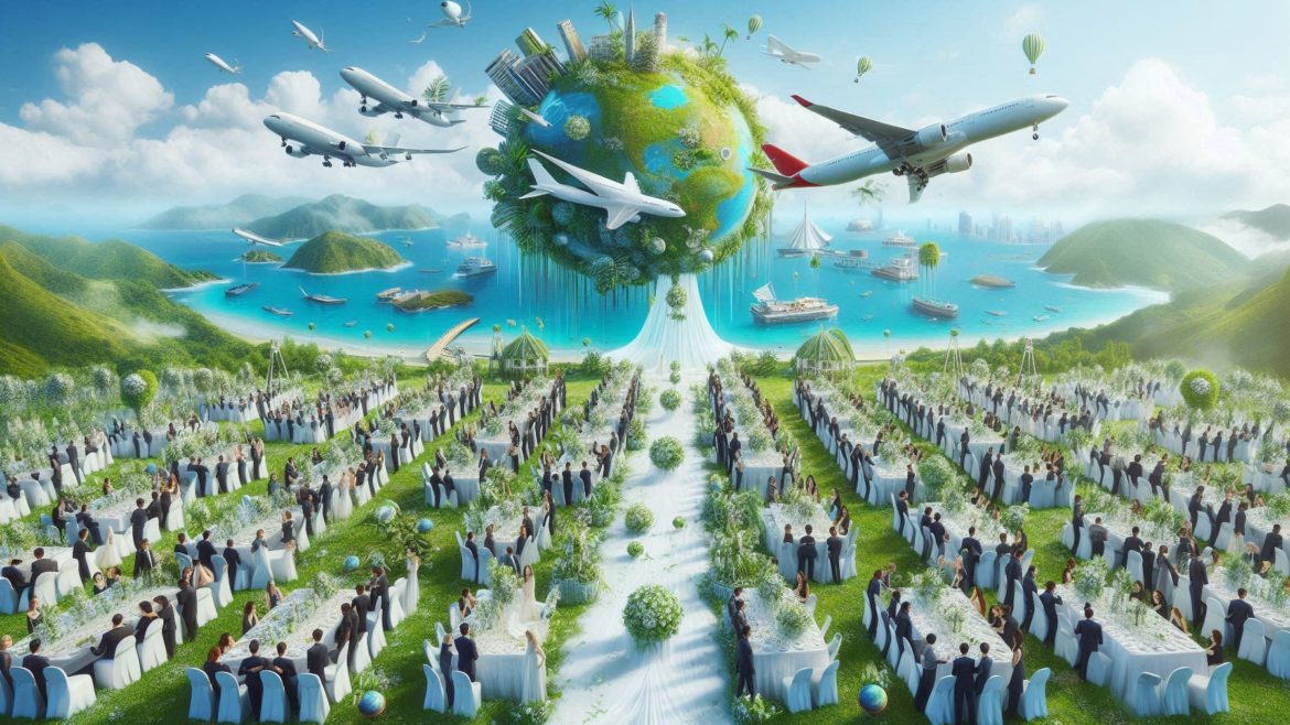 l'arrêt des mariages à l'étranger (les destination weddings) pour des raisons écologiques, notammen